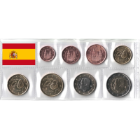 Hispaania Euro komplekt UNC 2024