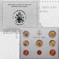 Vatikani komplekt BU 2003 - Euromüntide komplekt