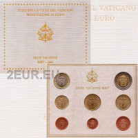 Vatikani komplekt BU 2005 - Euromüntide komplekt - Sede Vacante