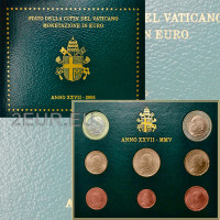Vatican set BU 2005 - Euro coin set