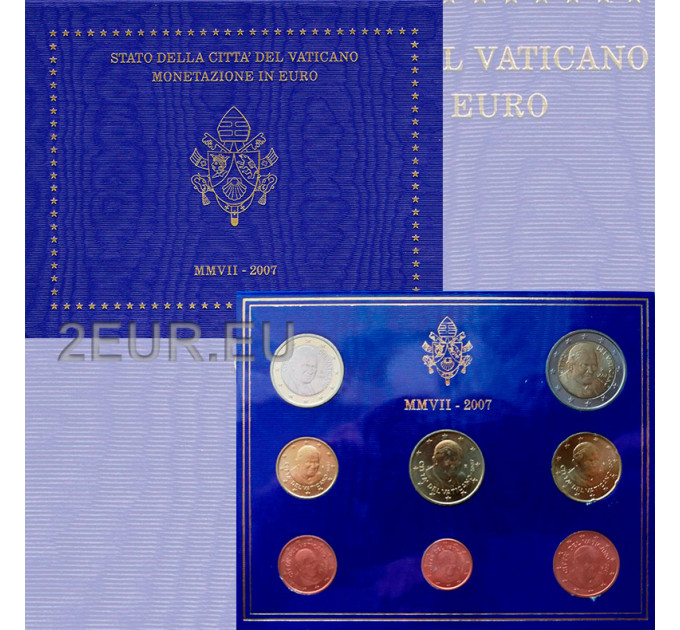 Vatican set BU 2007 - Euro coin set