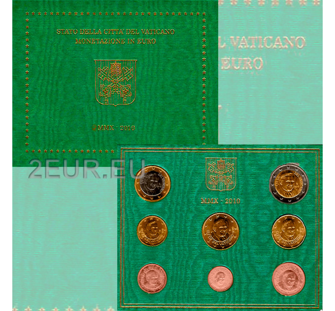 Vatican set BU 2010 - Euro coin set