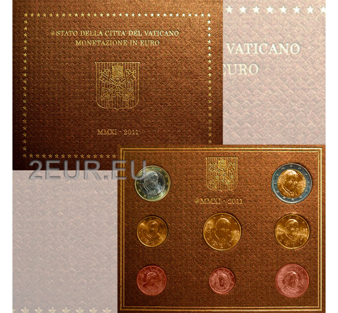 Vatican set BU 2011 - Euro coin set
