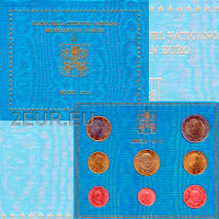 Vatikani komplekt BU 2012 - Euromüntide komplekt