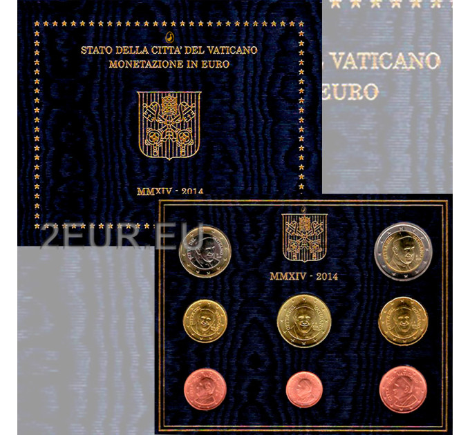 Vatican set BU 2014 - Euro coin set