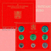 Vatikani komplekt BU 2015 - Euromüntide komplekt
