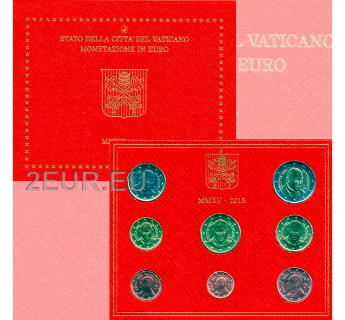 Vatican set BU 2015 - Euro coin set