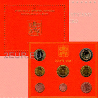 Vatikani komplekt BU 2016 - Euromüntide komplekt