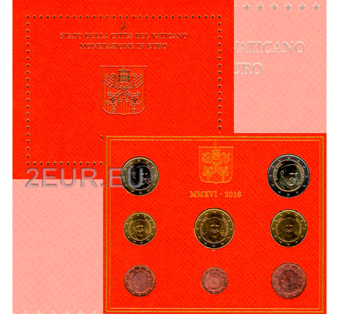 Vatican set BU 2016 - Euro coin set