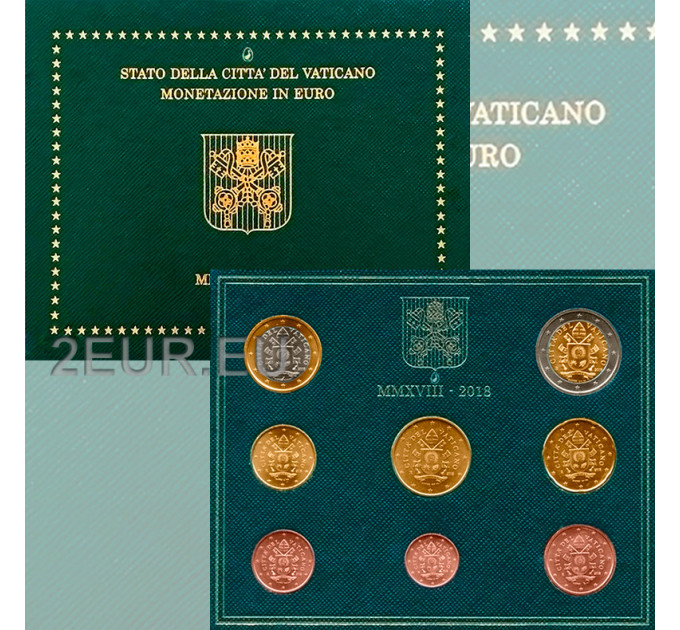 Vatican set BU 2018 - Euro coin set