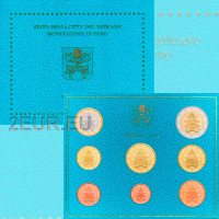 Vatikani komplekt BU 2019 - Euromüntide komplekt