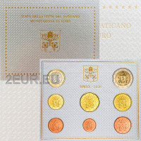 Vatikani komplekt BU 2020 - Euromüntide komplekt
