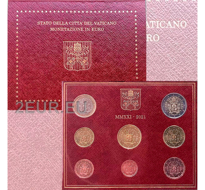 Vatican set BU 2021 - Euro coin set