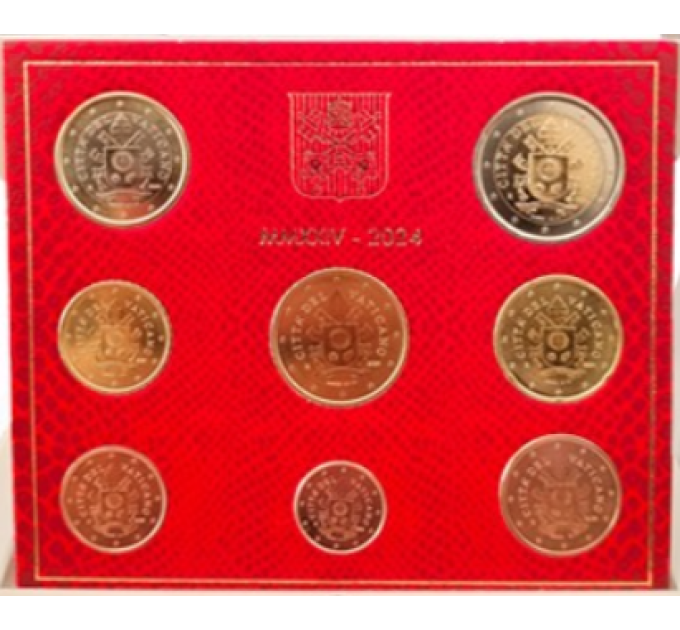 Vatican set BU 2024 - Euro coin set