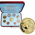 Vatican set proof gold 2021 - Euro coin set