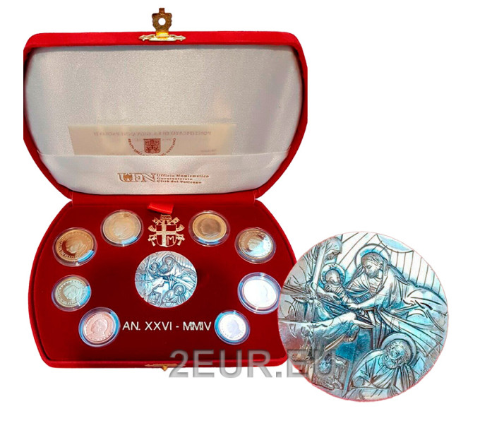 Vatican set proof 2004 - Euro coin set