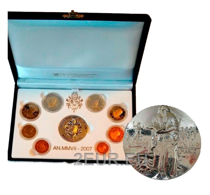 Vatican set proof 2007 - Euro coin set