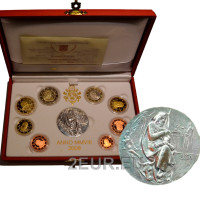 Vatikani komplekt proof 2008 - Euromüntide komplekt