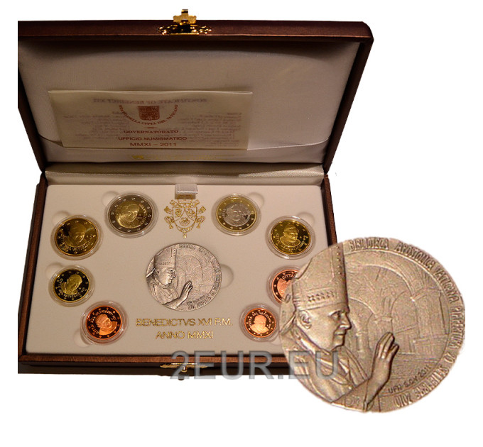 Vatican set proof 2011 - Euro coin set