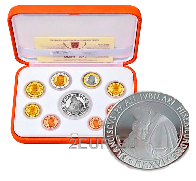 Vatican set proof 2016 - Euro coin set