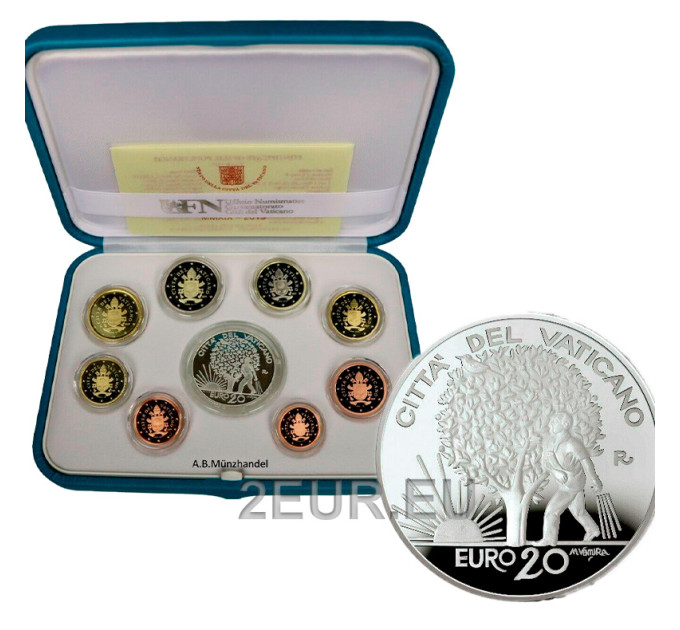 Vatican set proof 2019 - Euro coin set