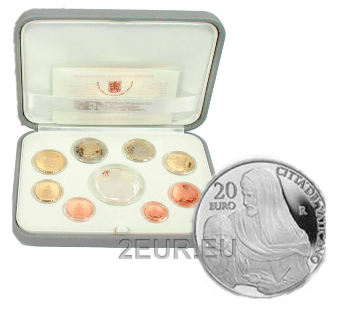 Vatican set proof 2020 - Euro coin set
