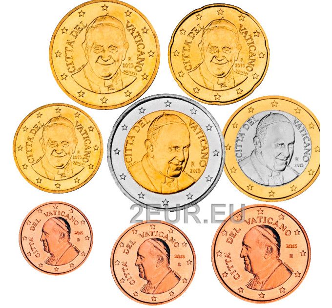 Vatican set UNC 2015 - Euro coin set