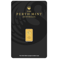 1g Gold Bar Perth Mint