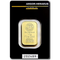 10g Gold Bar Argor Heraeus