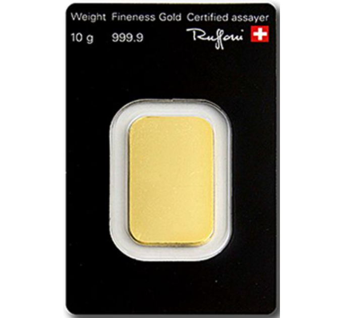 10g Gold Bar Argor Heraeus