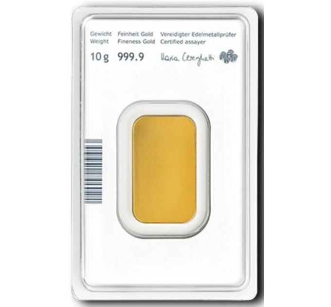 10g Gold Bar Austrian Mint