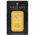 100 g Gold Bar Perth Mint