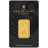 20g Gold Bar Perth Mint