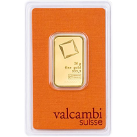20g Gold Bar Valcambi