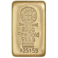 250 g Gold Bar Argor Heraeus