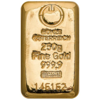 250 g Gold Bar LBMA manufacturers