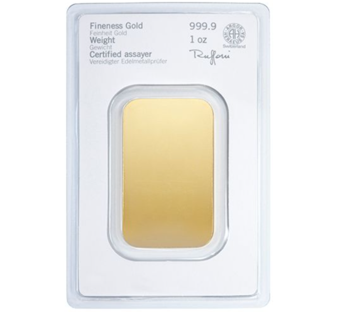 31,1g Gold Bar Heraeus