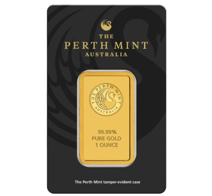 31,1g Gold Bar Perth Mint