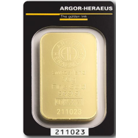 50 g Gold Bar Argor Heraeus