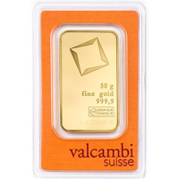 50 g Gold Bar Valcambi