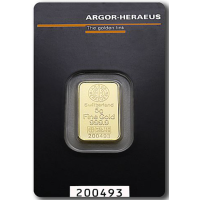 5g Gold Bar Argor Heraeus