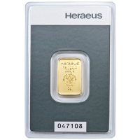 5g Gold Bar Heraeus