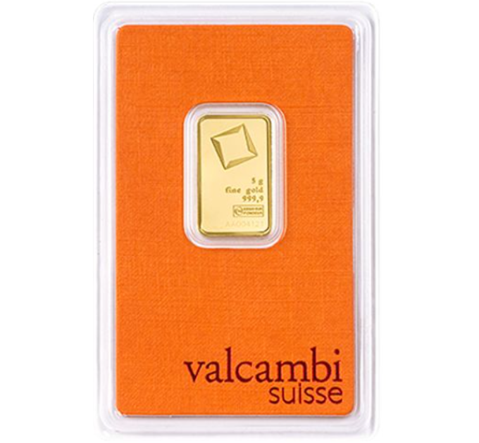 5g Gold Bar Valcambi