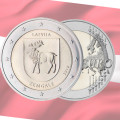 Latvia 2 euro UNC 2018 - Zemgale