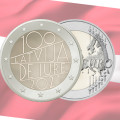 Latvia 2 euro UNC 2021 - Latvia de iure 100
