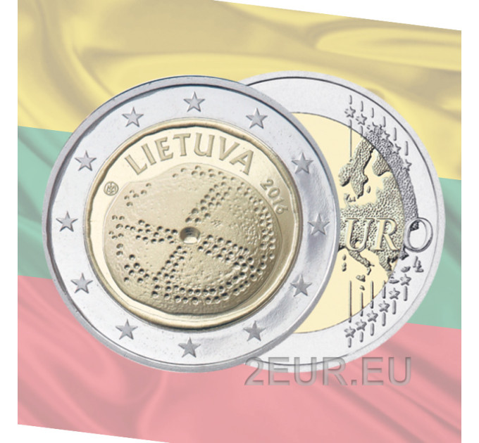 Lithuania 2 euro UNC 2016 - Baltic Culture