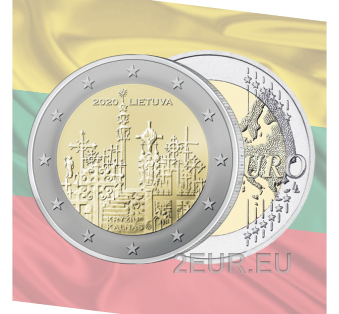 Lithuania 2 euro UNC 2020 - Hill of Crosses