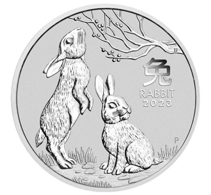 Australia 1 OZ BU 2023 - Year of the Rabbit
