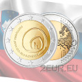 Slovenia 2 euro UNC 2013 - 800th Anniversary of the First Visit to the Postojna Caves