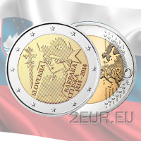 Sloveenia 2 eurot UNC 2014 – Celje Barbara kroonimise 600. aastapäev